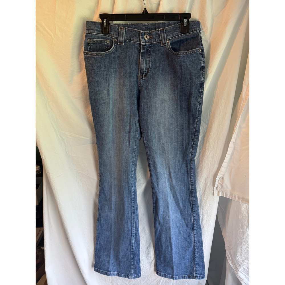 Gloria Vanderbilt Amanda Jeans‎ Womens 6M Blue Denim Bootcut High Rise Stretch